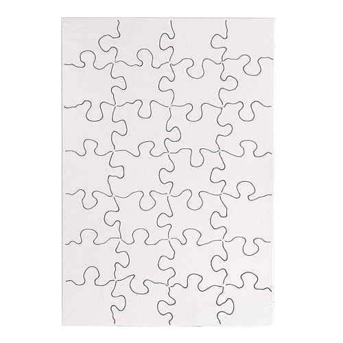 Compoz-A-Puzzle, 5 1/2 X 8 Rectangle, 28 Pieces