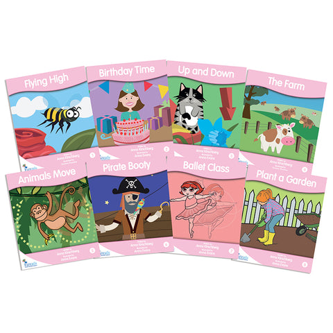 Fantails Book Banded Readers, Pink Fiction, Levels A-B