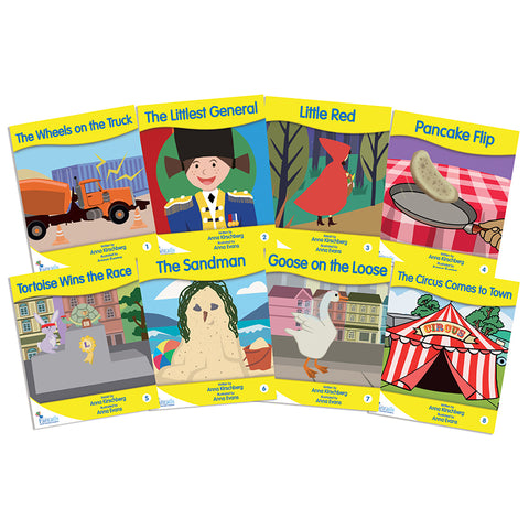 Fantails Book Banded Readers, Yellow Fiction, Levels C-F