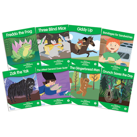 Fantails Book Banded Readers, Green Fiction, Levels F-G
