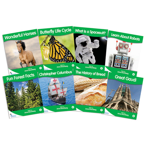 Fantails Book Banded Readers, Green Non-Fiction, Levels G-J