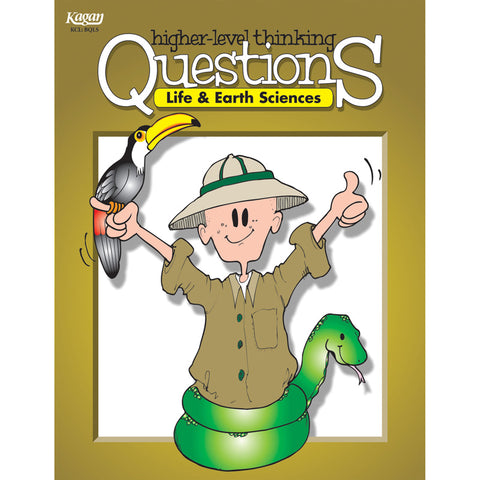 Life And Earth Science Higher-Level Thinking Questions Book, Grade: 3-8