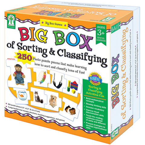 Big Box Of Sorting &amp; Classifying Board Game
