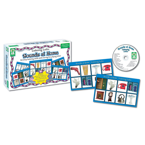 Listening Lotto: Sounds At Home Board Game