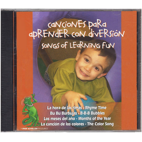 Canciones Divertidas De Aprender, Songs Of Learning Fun Cd