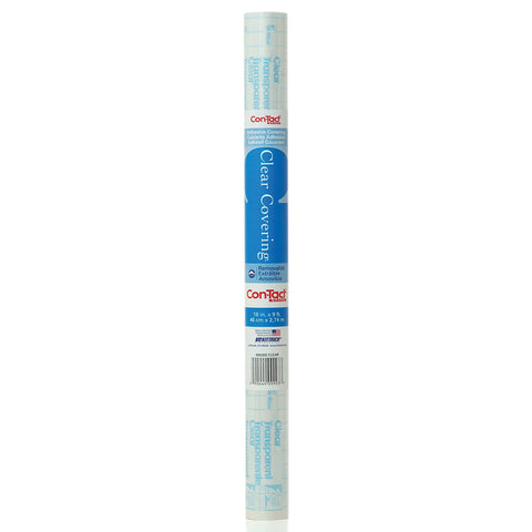 Adhesive Roll, Clear, 18 X 9 Ft.