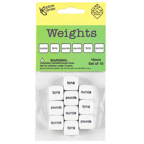 Weights Dice