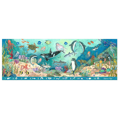 Beneath The Waves Search &amp; Find Floor Puzzle - 48 Pieces
