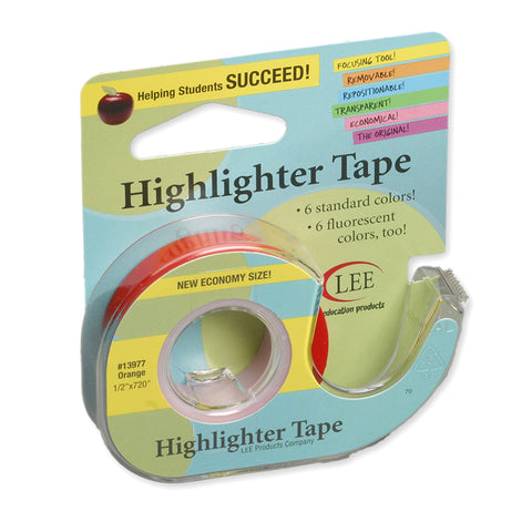 Removable Highlighter Tape, Orange