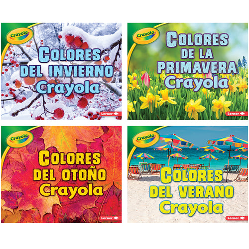 Estaciones Crayola  (Crayola  Seasons), Set Of 4 Books, Spanish