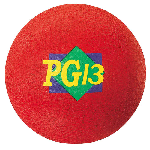 Playground Ball, 13-Inch, Red