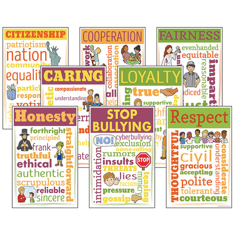 Character Education Chatter Charts