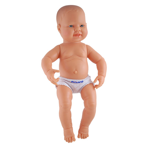 Anatomically Correct Newborn Doll, White Boy