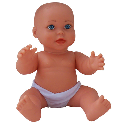 Caucasian 17.5 Vinyl Baby Doll, Gender Neutral