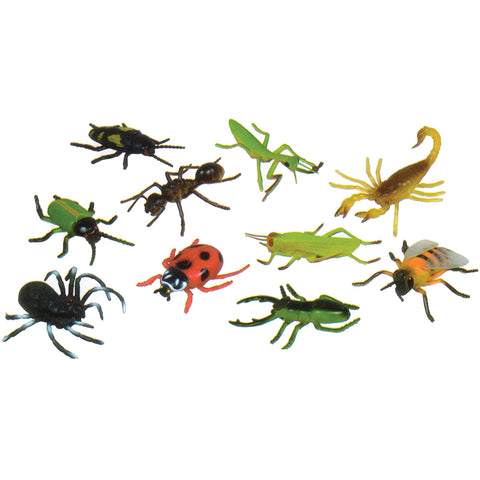 5 Insects, Set Of 10