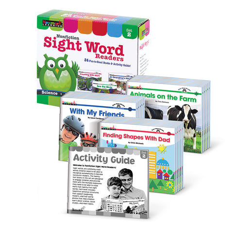 Early Readers Boxed Set, Nonfiction Sight Word Readers Set 2
