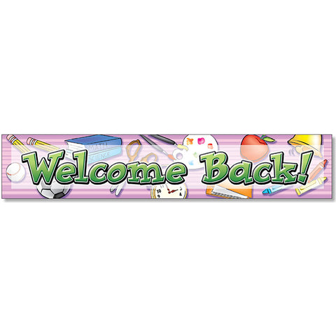 Welcome Back! Banner