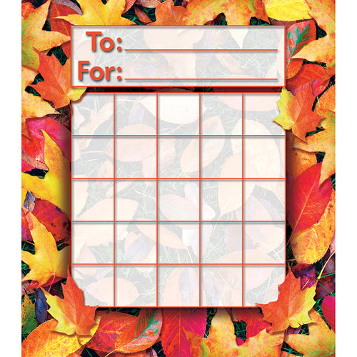 Fall Leaves Mini Incentive Charts