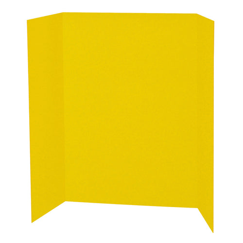 Presentation Board, Yellow, Single Wall, 48 X 36, 1 Board