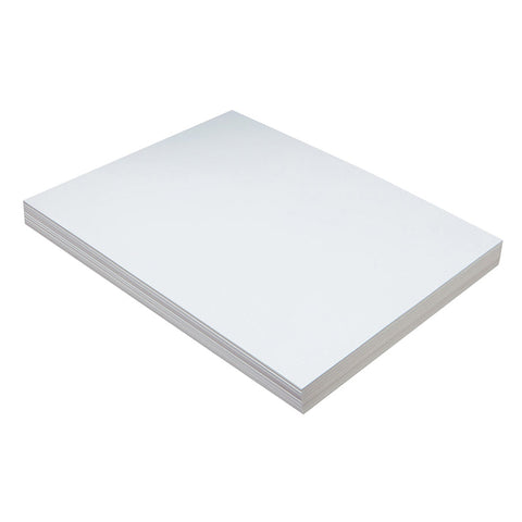 Lightweight Tagboard, White, 9 X 12, 100 Sheets