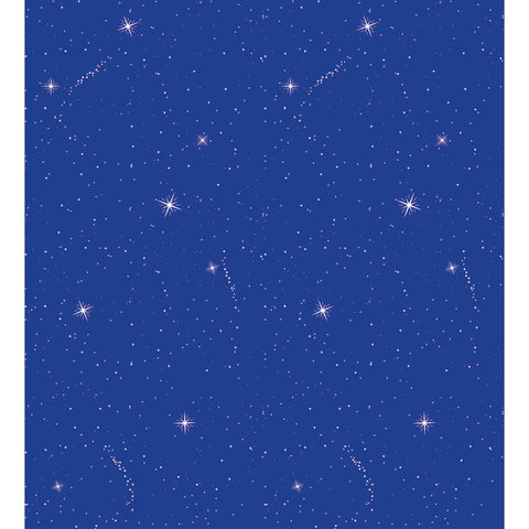 Bulletin Board Art Paper, Night Sky, 48 X 50', 1 Roll