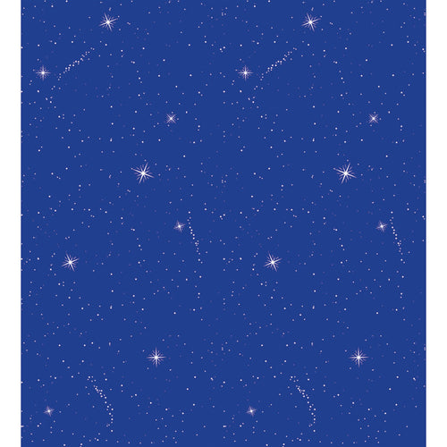 Bulletin Board Art Paper, Night Sky, 48 X 12', 4 Rolls