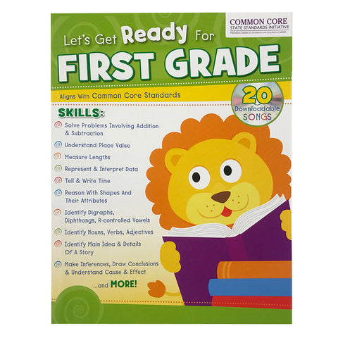 Lets Get Ready For 1St Grade 256 Page Bind-Up