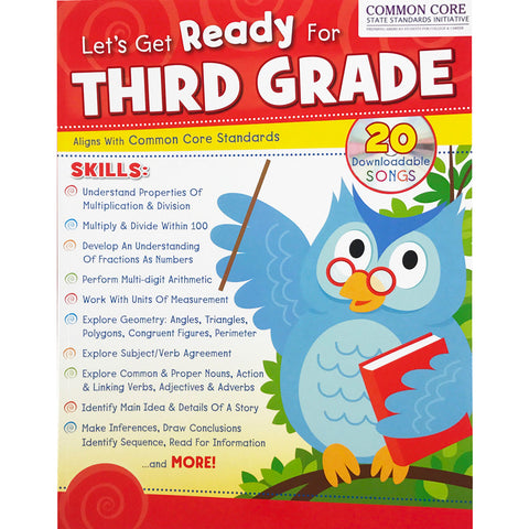 Lets Get Ready For 3Rd Grade 256 Page Bind-Up