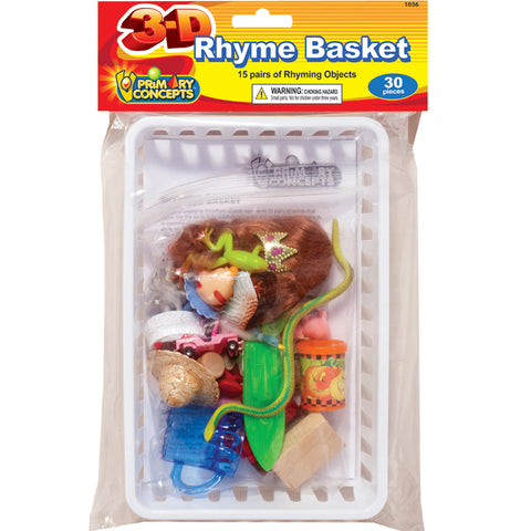 3-D Rhyme Basket