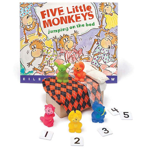 Five Little Monkeys Jumping On The Bed 3-D Storybook