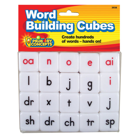 Word Building Cube, 20 Pieces