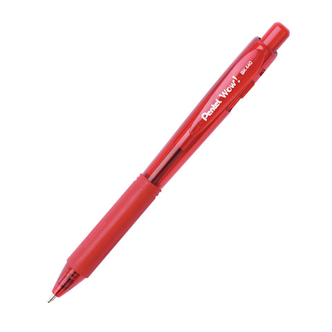 Wow!„¢ Retractable Ball Point Pen, Red