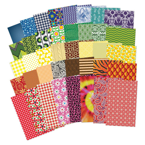 All Kinds Of Fabric Design Papers&bdquo;&cent;, 200 Sheets