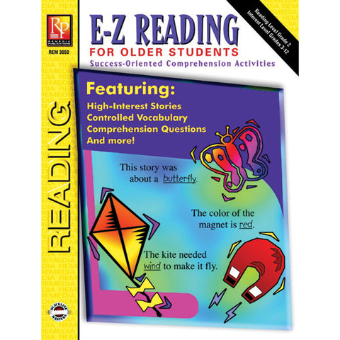 E-Z Reading For Older Students Book