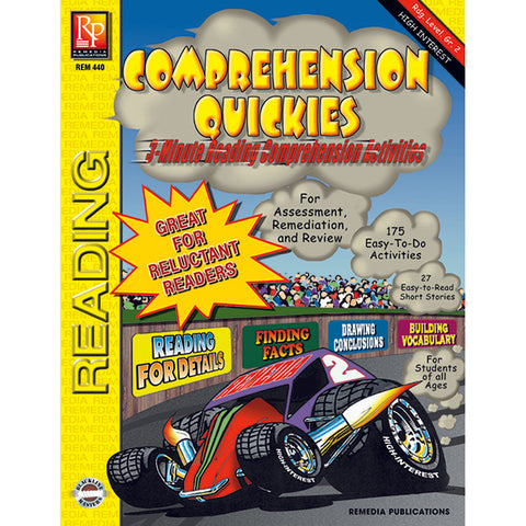 Comprehension Quickies, Reading Level 2