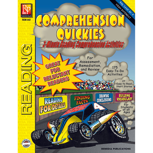 Comprehension Quickies, Reading Level 4