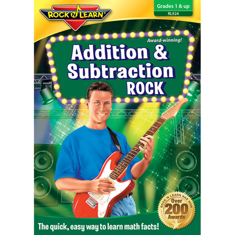 Addition &amp; Subtraction Rock Dvd