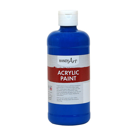 Acrylic Paint 16 Oz, Phthalo Blue