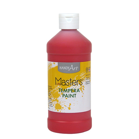 Little Masters„¢ Tempera Paint, Red, 16 Oz.