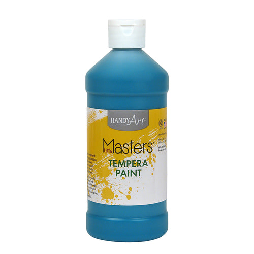 Little Masters„¢ Tempera Paint, Turquoise, 16 Oz.