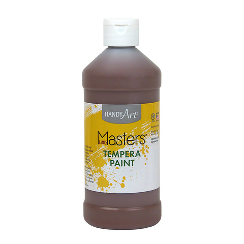 Little Masters„¢ Tempera Paint, Brown, 16 Oz.