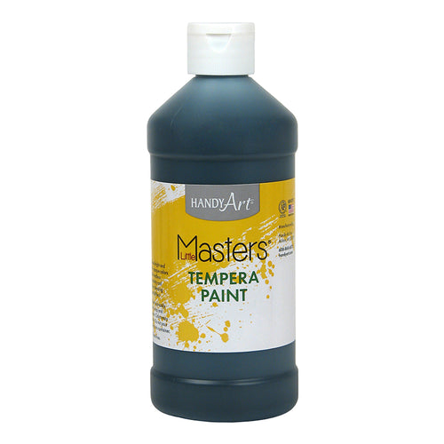 Little Masters„¢ Tempera Paint, Black, 16 Oz.