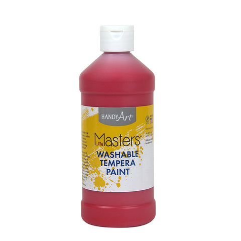 Little Masters„¢ Washable Paint, Red, 16 Oz.