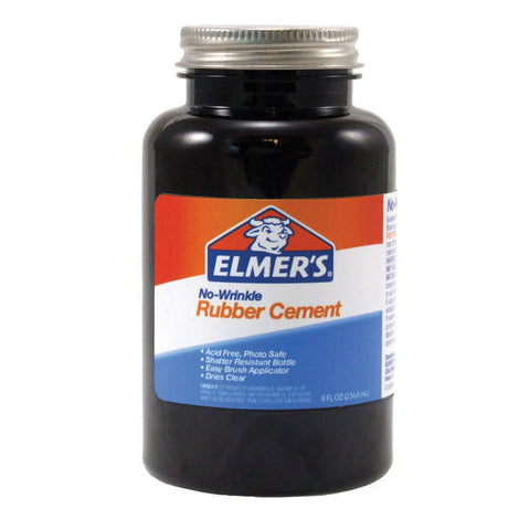 Elmer™S Rubber Cement, 8 Oz W/Applicator