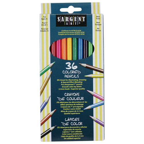 Sargent Art Colored Pencils, 36 Colors