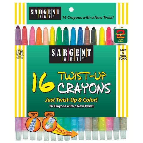 16 Ct. Twist-Up Crayons