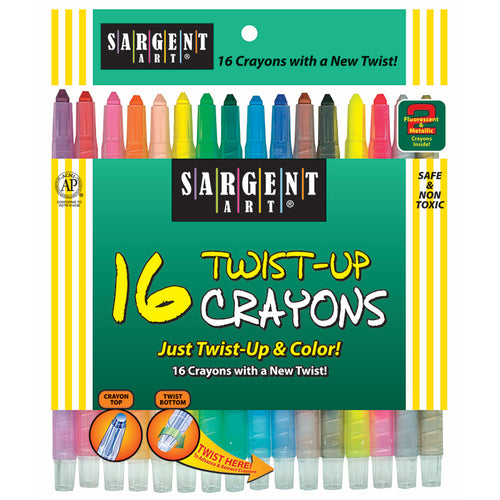 16 Ct. Twist-Up Crayons