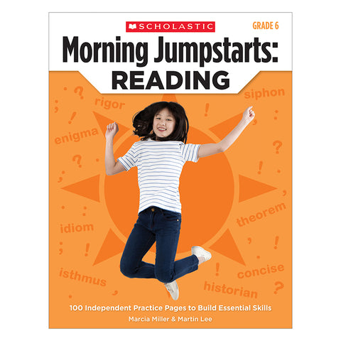 Scholastic Morning Jumpstarts Reading Book, Grade 6