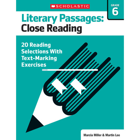 Literary Passages: Close Reading: Grade 6