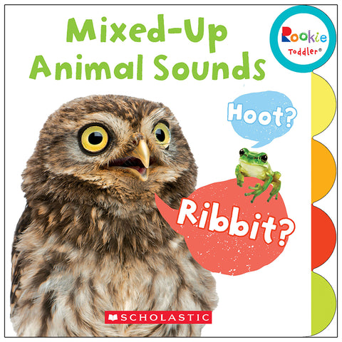 Rookie Toddler Board Book, Mixed-Up Animal Sounds